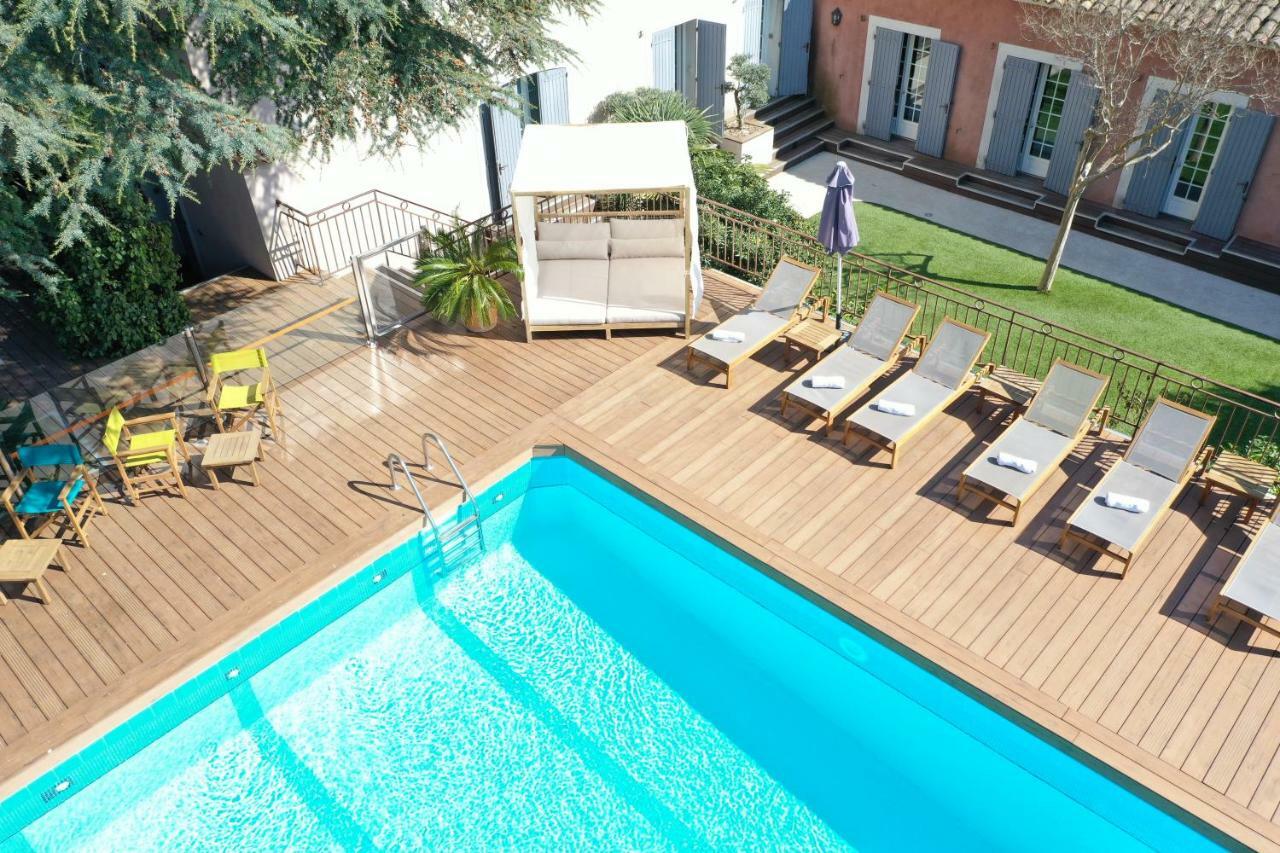 Hotel Les Jardins De Cassis - Parking Gratuit & Piscine Chauffee Exterior foto